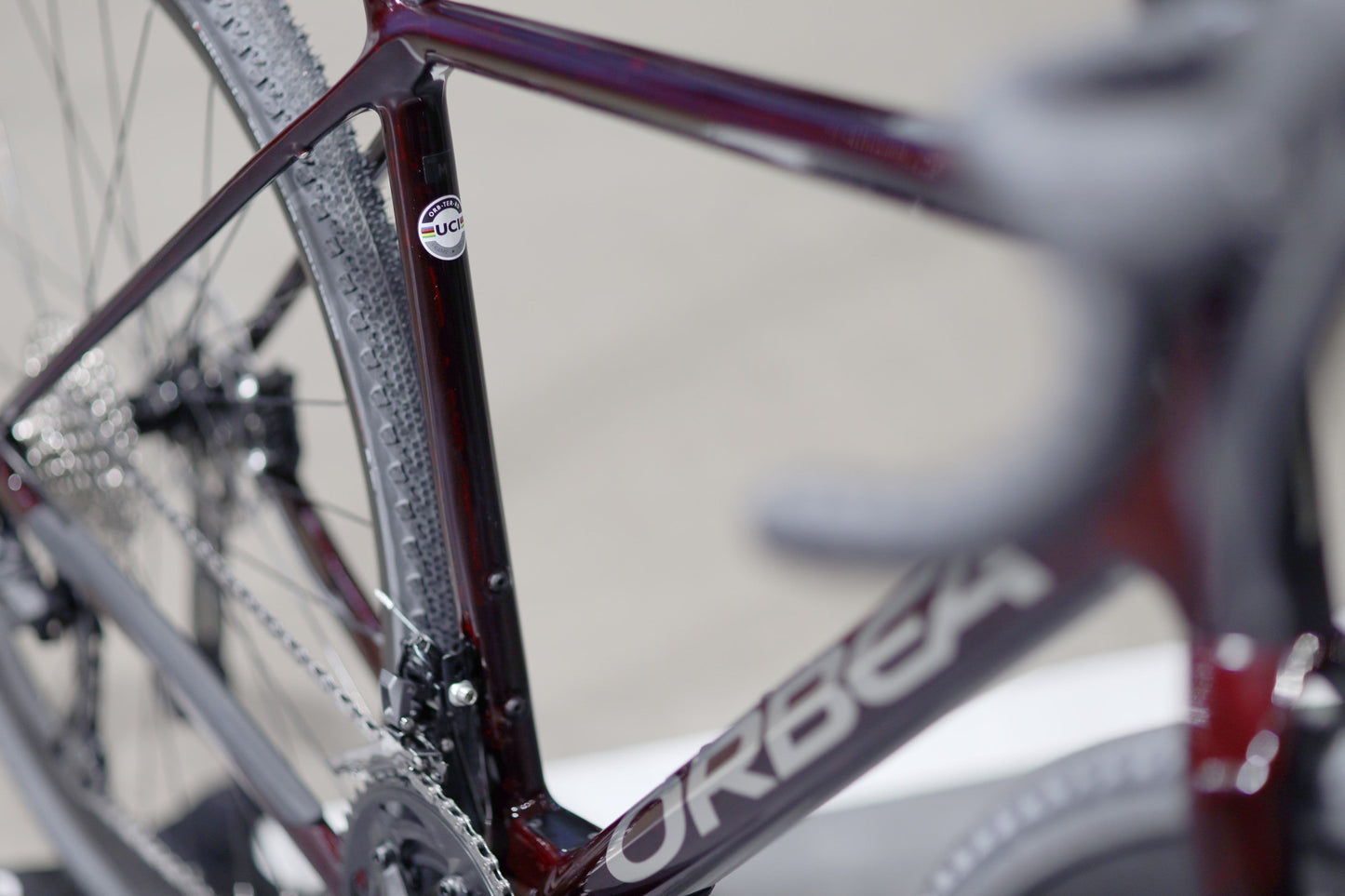 Orbea Terra M30 Team Spesialutgave: Vinrød