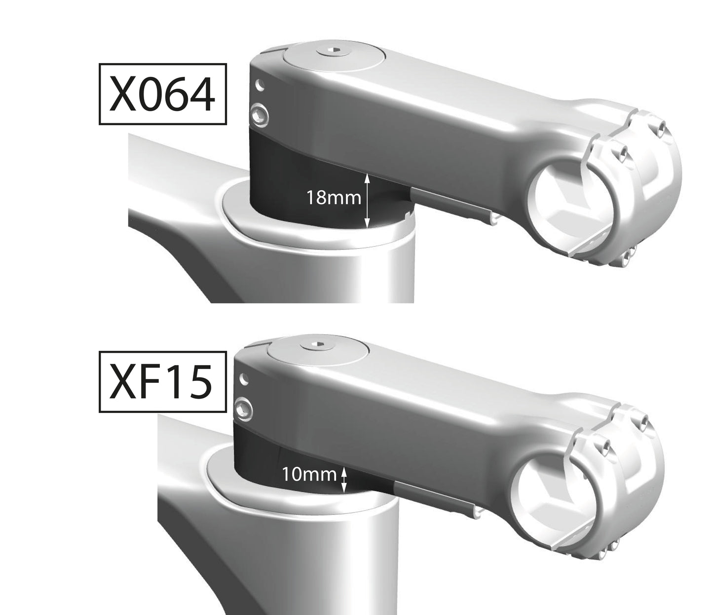 X064 Angle Cover Stem ICR01